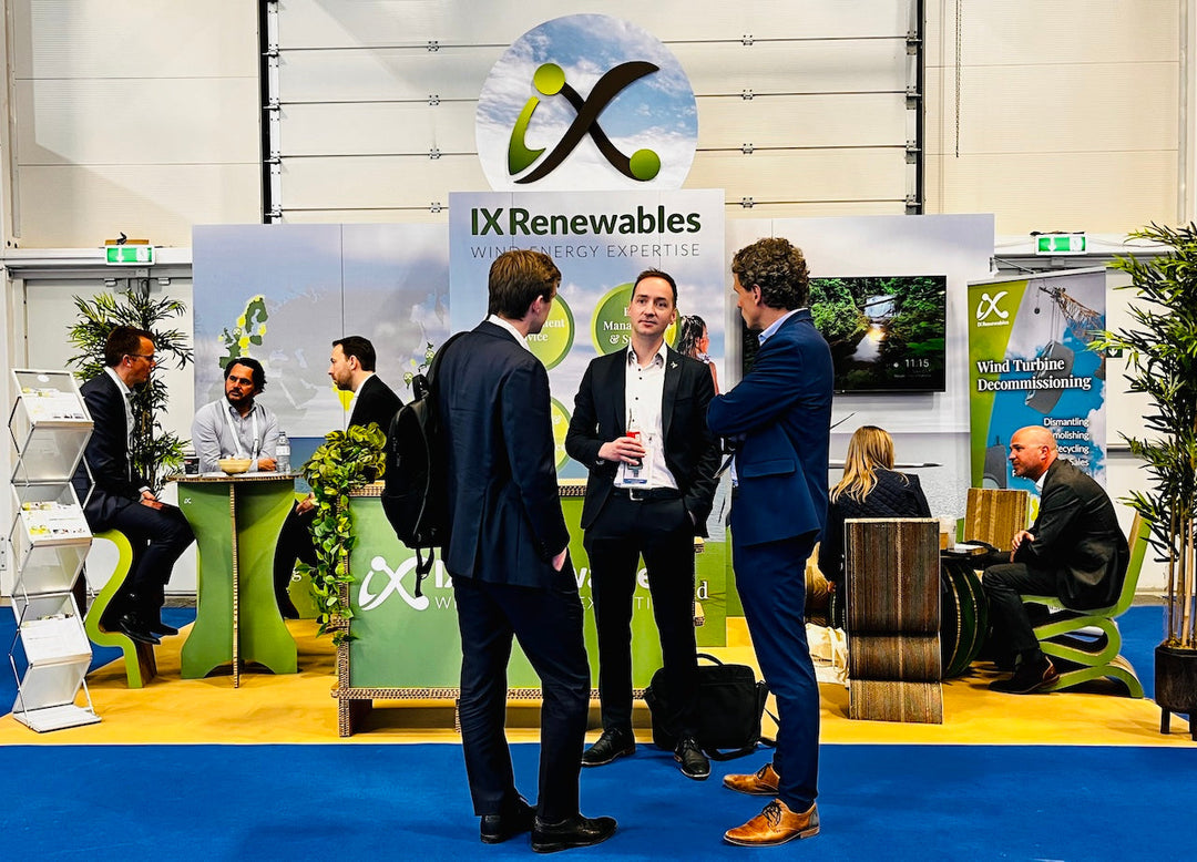 Beursstand voor IX Renewables in Kopenhagen