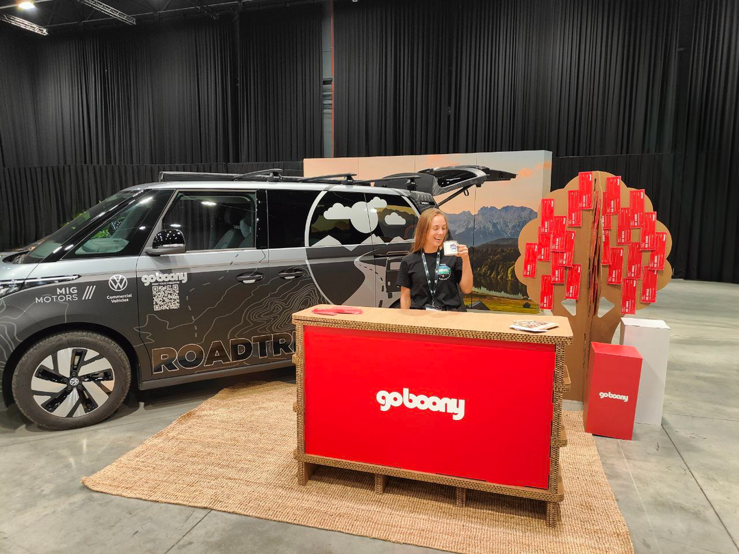 Beursitems voor GoBoony