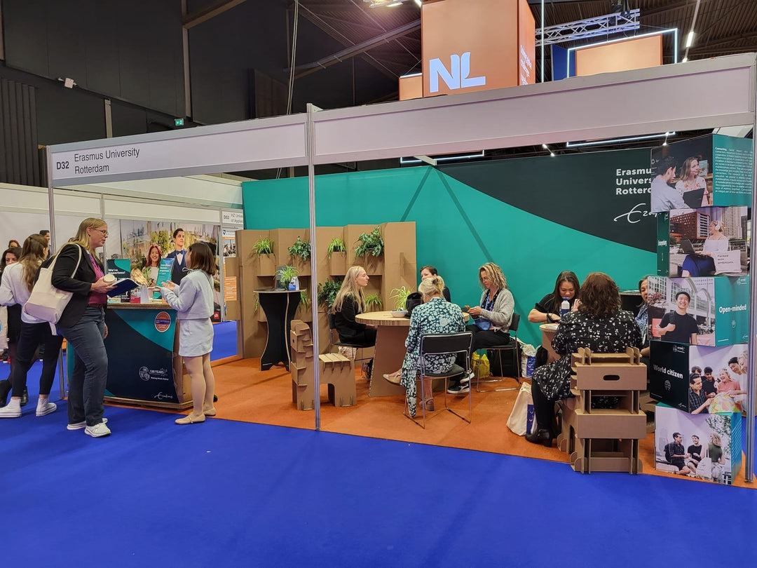 Educational Conference Stand voor Erasmus Universiteit