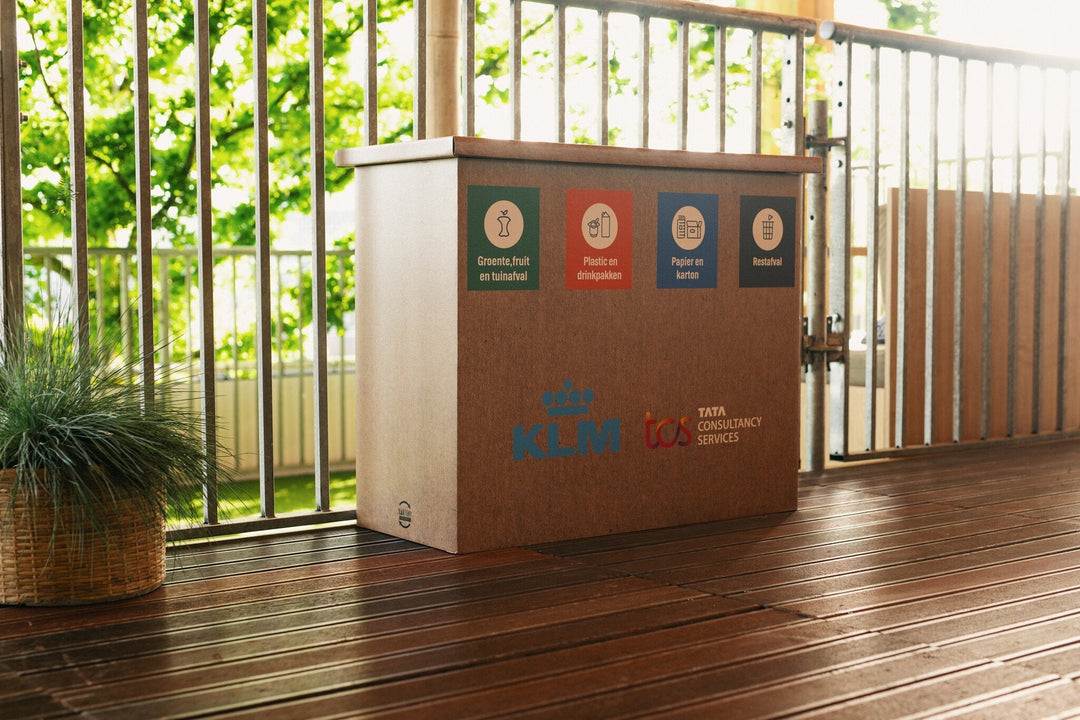 Eco Bins voor Fraai Projecten KLM Open