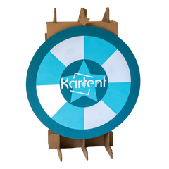 Kartonnen bedrukt rad van fortuin