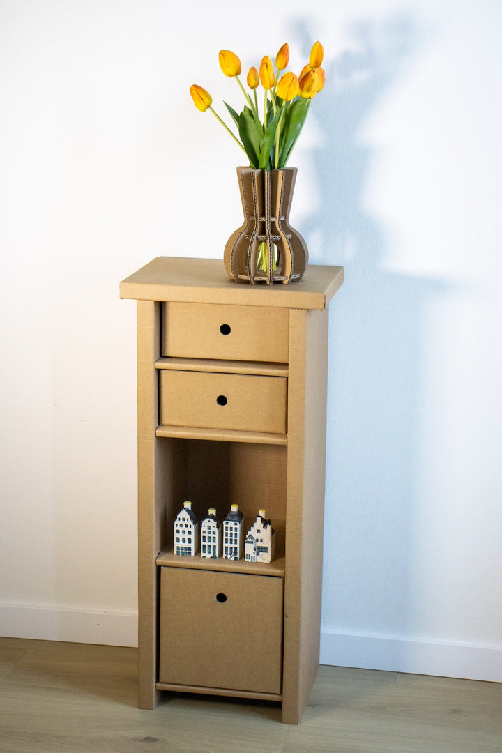 Cardboard dried flower vase Eric