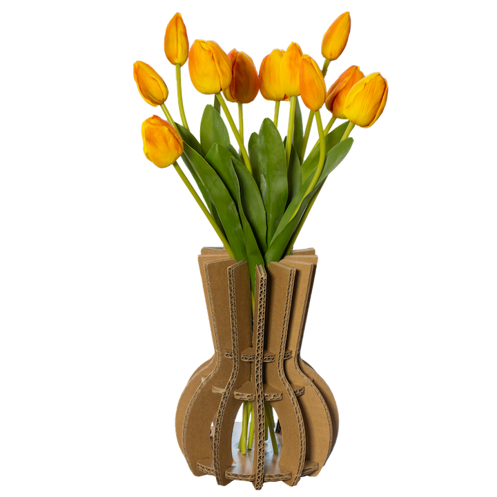 Cardboard dried flower vase Eric