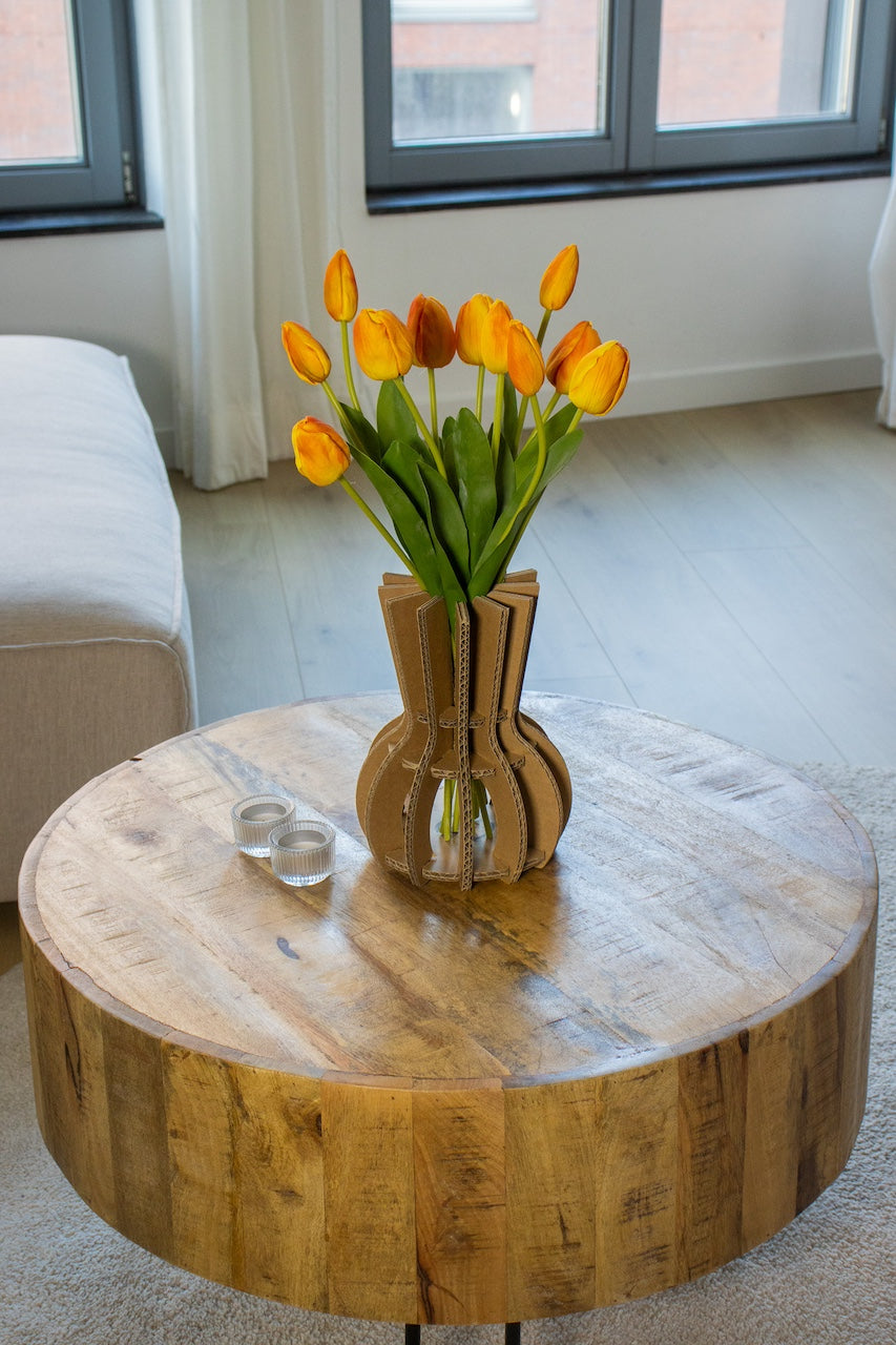 Cardboard dried flower vase Eric