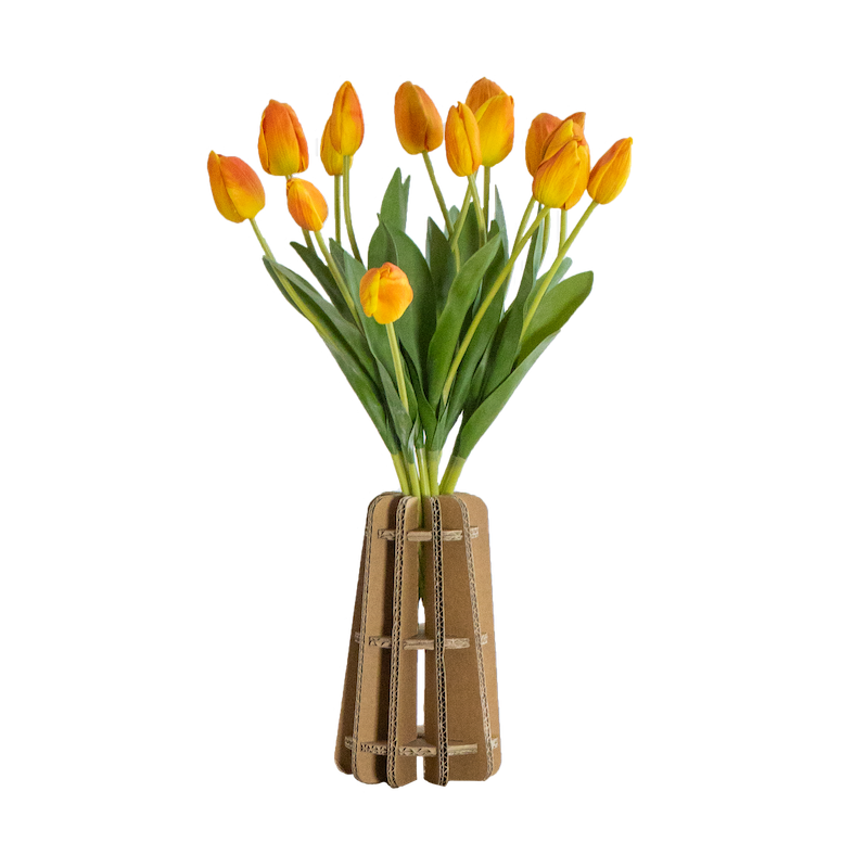 Cardboard dried flower vase sylvia – Kartent