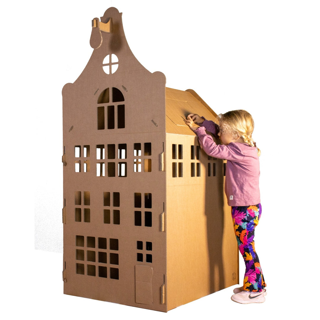 Grachtenhaus aus Pappe