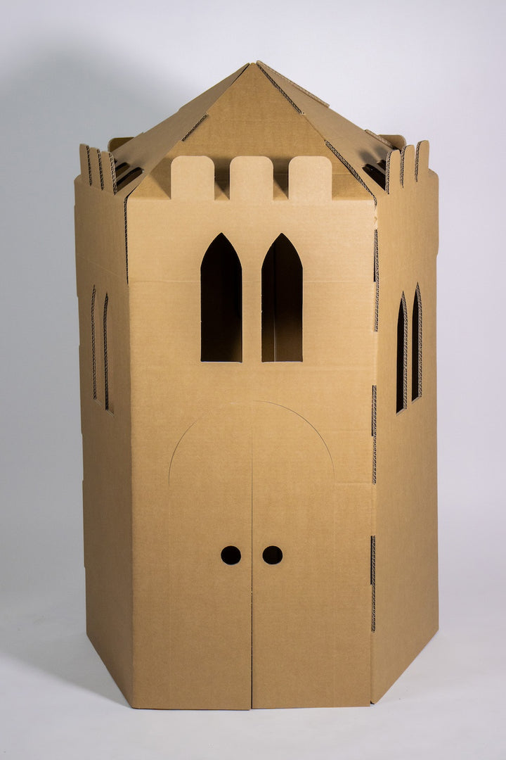 Burg aus Pappe