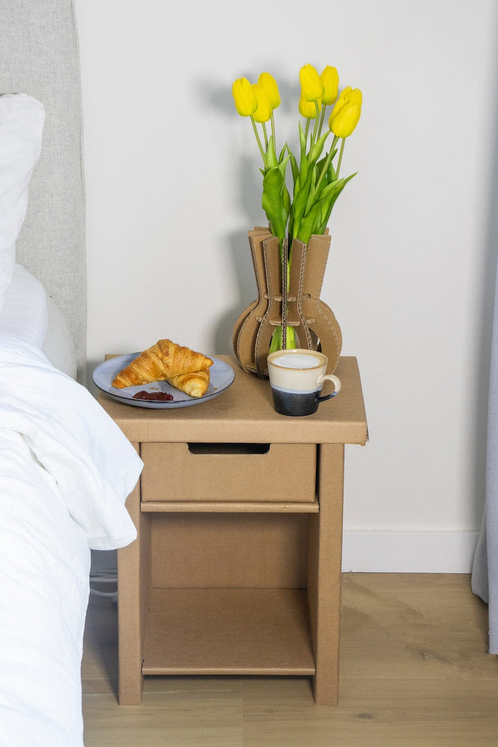 Cardboard dried flower vase Eric