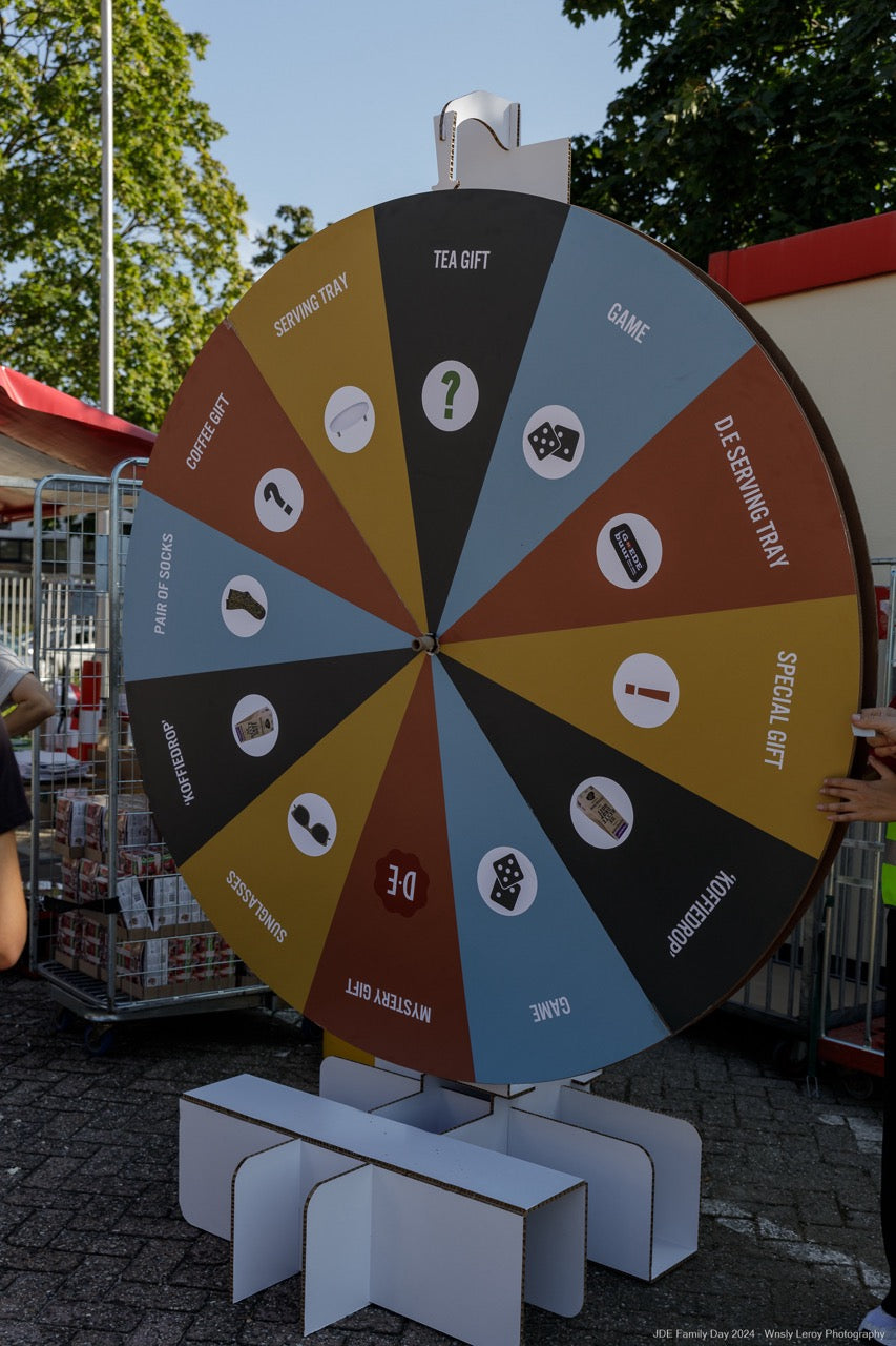 Kartonnen rad van fortuin xl