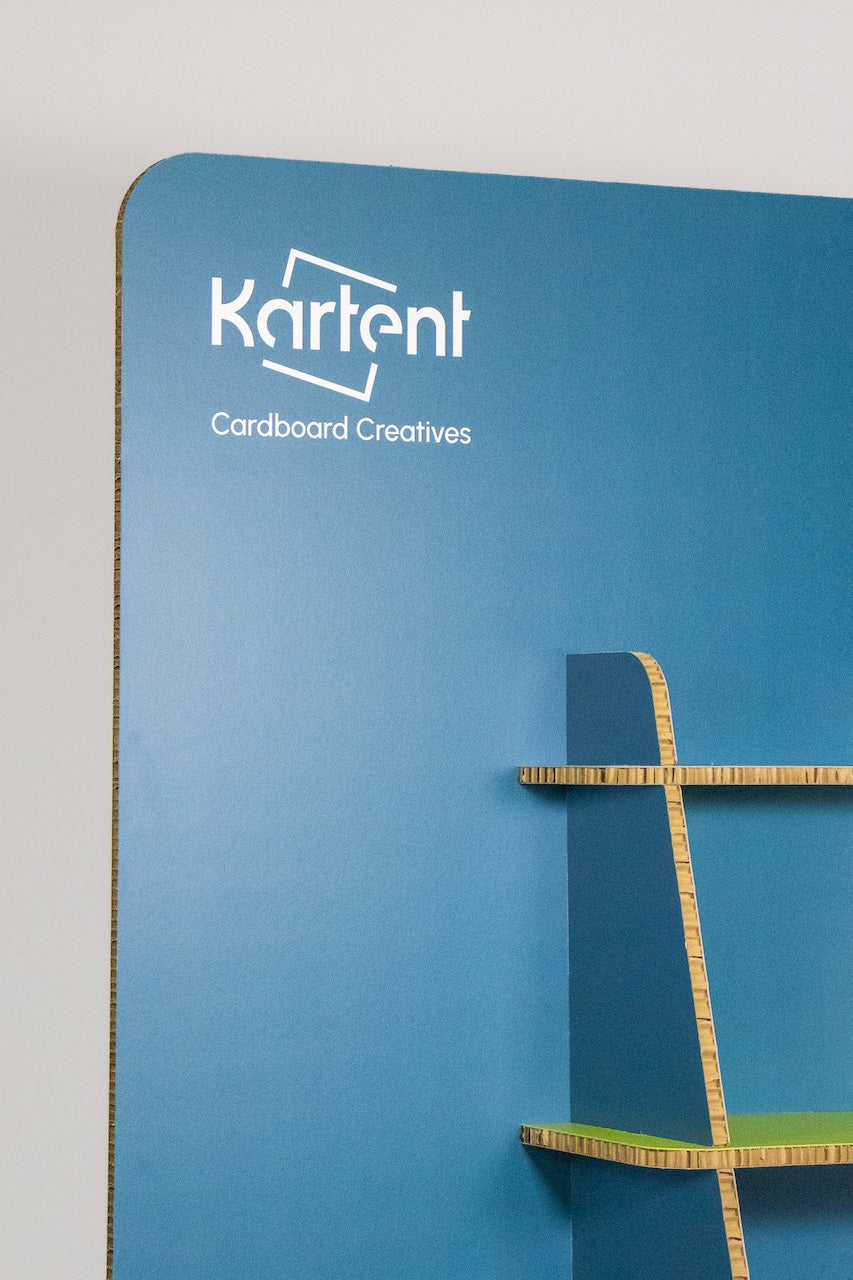 Kartonnen bedrukte schappendisplay