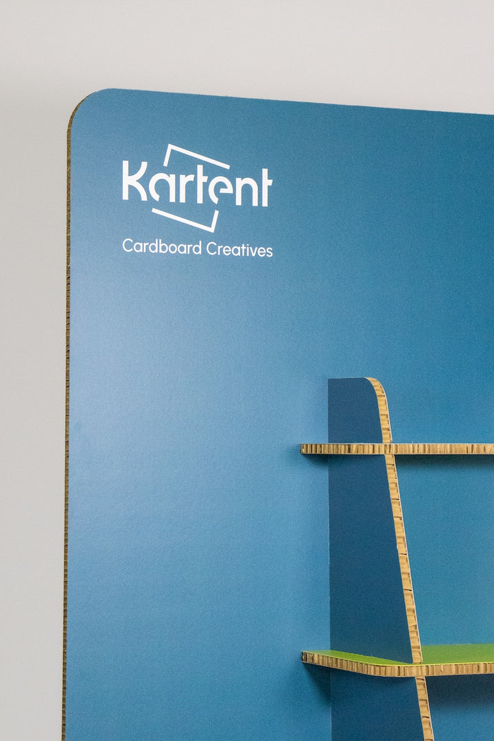Kartonnen bedrukte schappendisplay