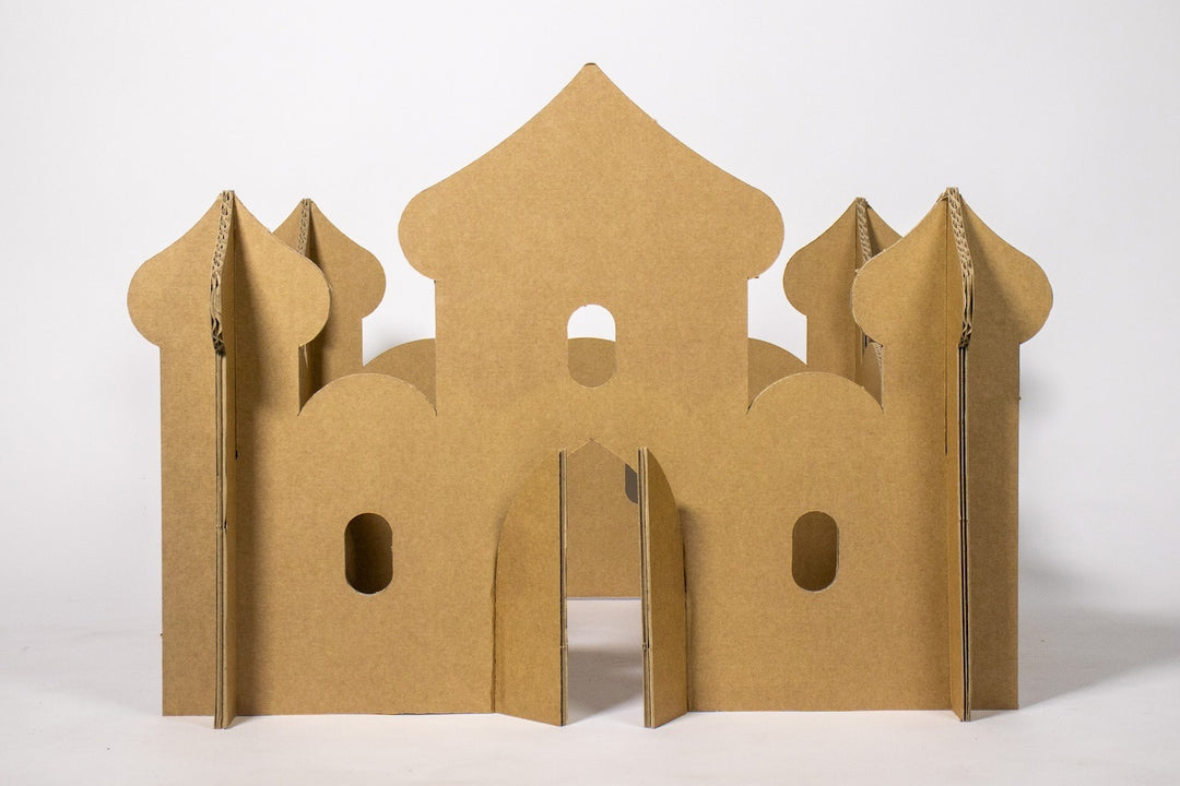Arabisches Mini-Spielhaus aus Pappe