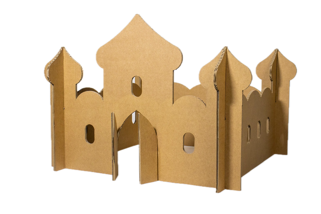 Arabisches Mini-Spielhaus aus Pappe
