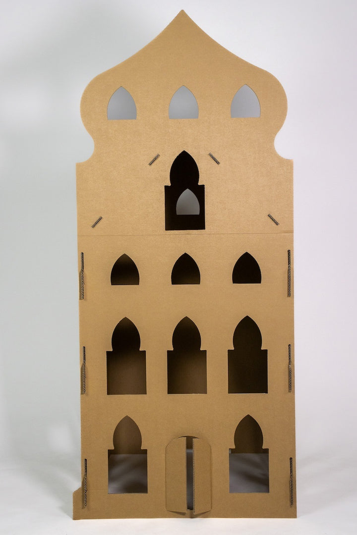 Arabisches Spielhaus aus Pappe
