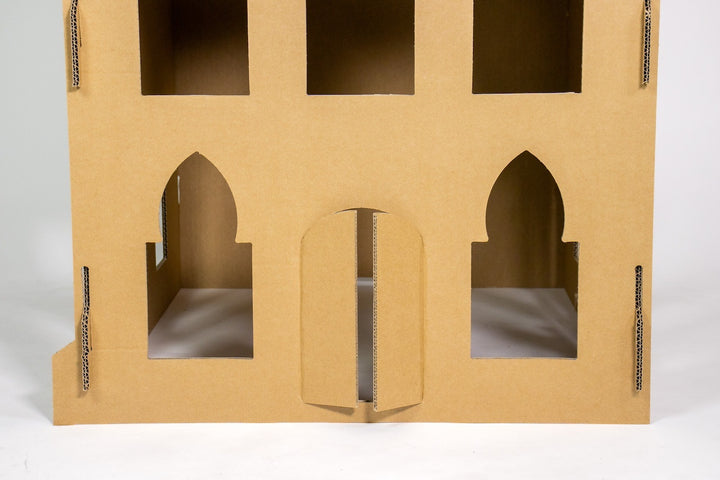 Arabisches Spielhaus aus Pappe