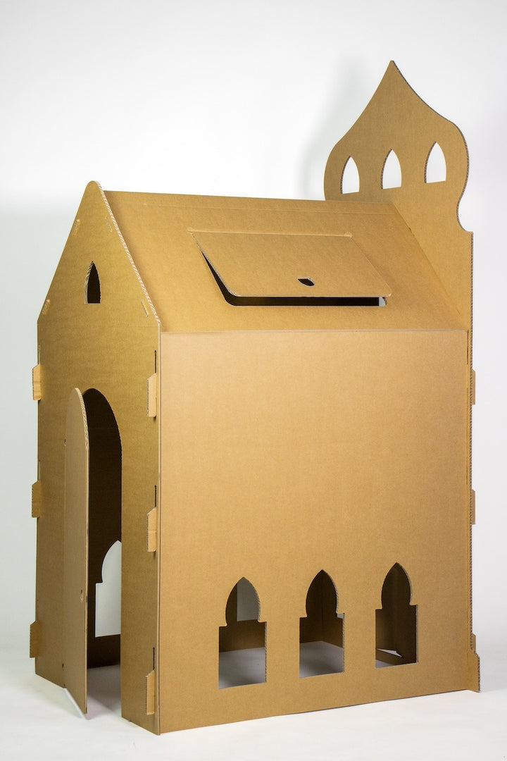 Arabisches Spielhaus aus Pappe