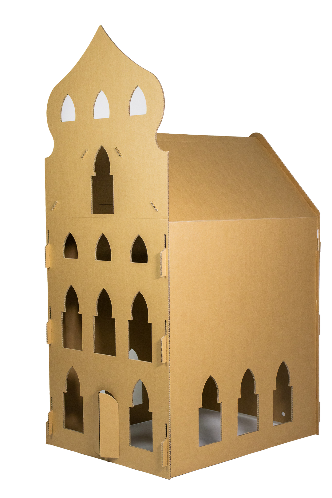 Arabisches Spielhaus aus Pappe