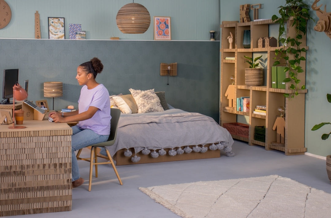 Pappwaben-Schreibtisch