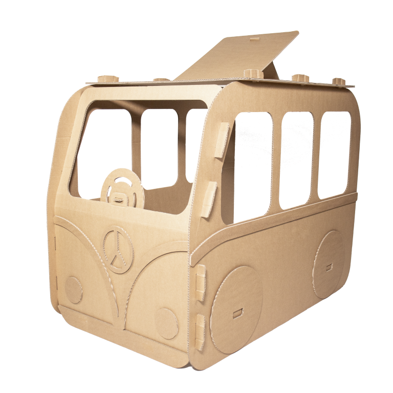 Wohnmobil aus Karton