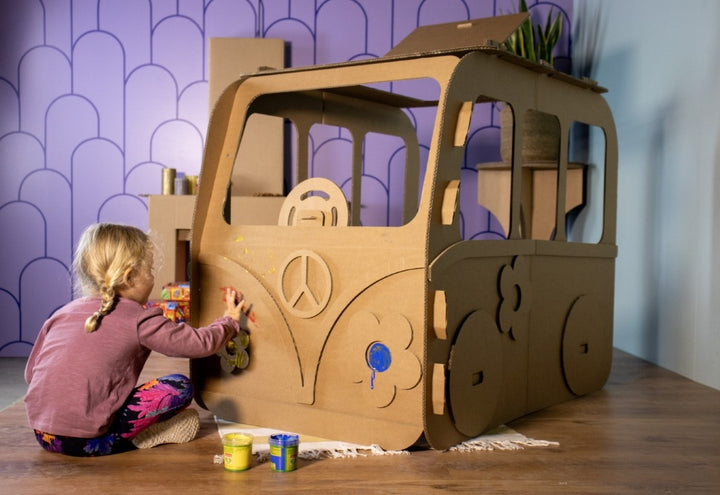 Wohnmobil aus Karton