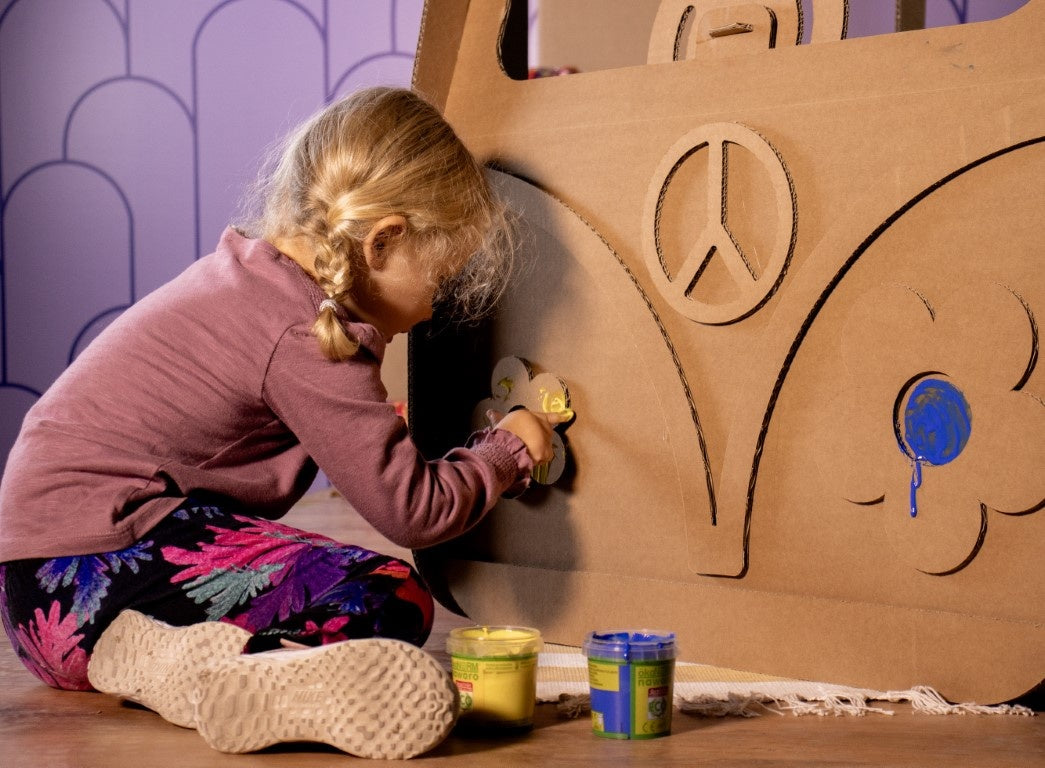 Wohnmobil aus Karton