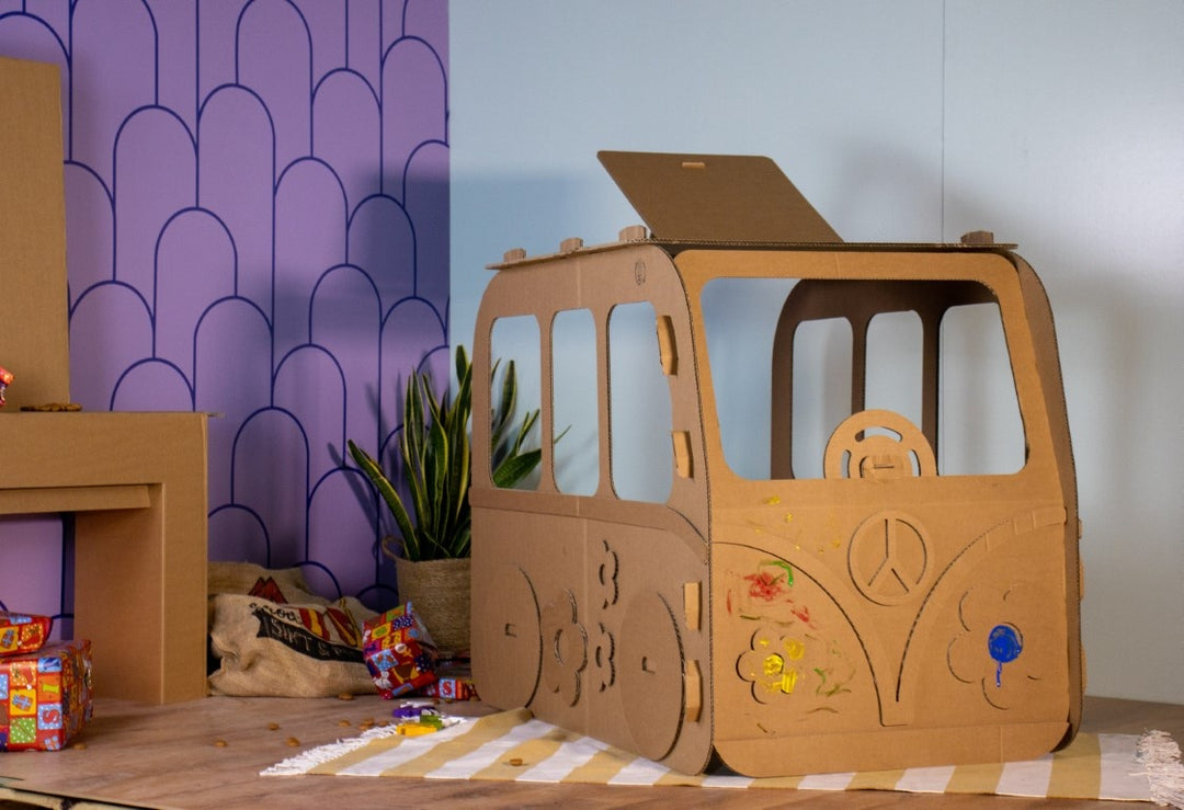 Wohnmobil aus Karton