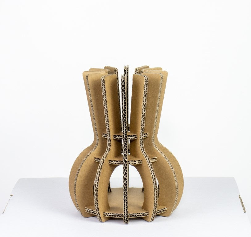 Cardboard dried flower vase Eric
