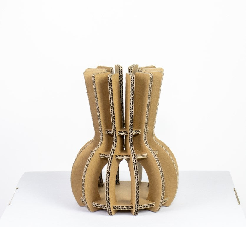 Cardboard dried flower vase Eric