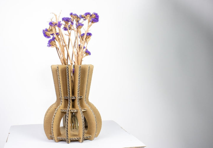 Cardboard dried flower vase Eric