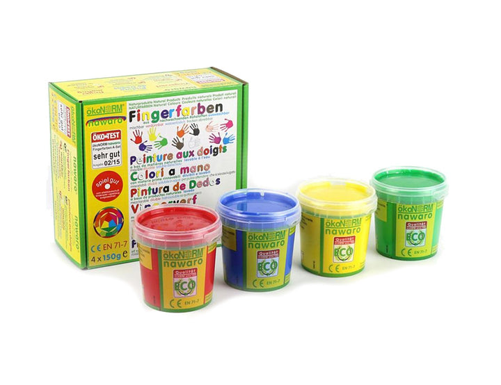 Nachhaltige Fingerfarben