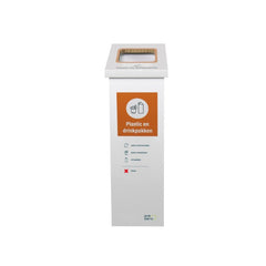 Kartonnen eco bin een vak