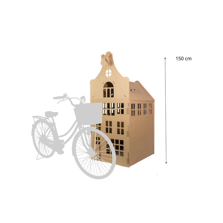 Grachtenhaus aus Pappe