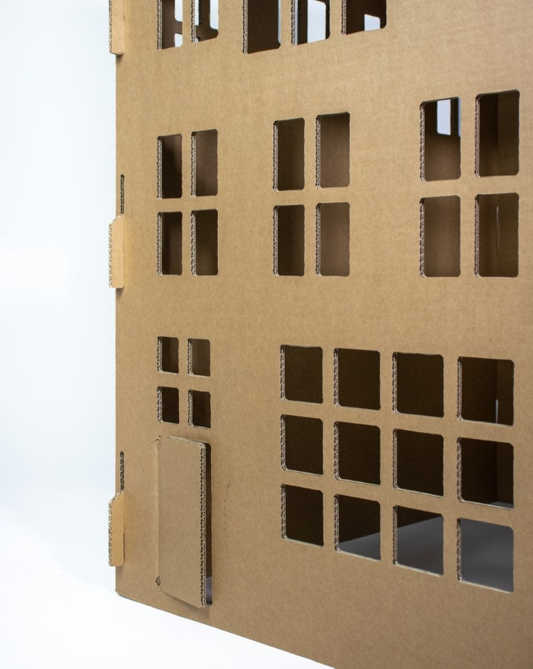 Grachtenhaus aus Pappe