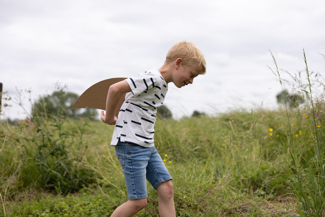 Haifischflosse aus Karton (3er-Set)