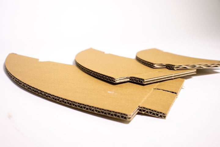 Haifischflosse aus Karton (3er-Set)