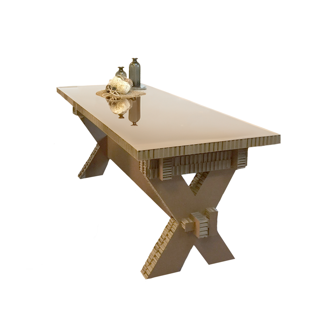 Konferenztisch aus Kartonwaben