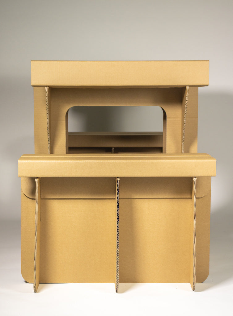 Picknicktisch für Kinder aus Pappe