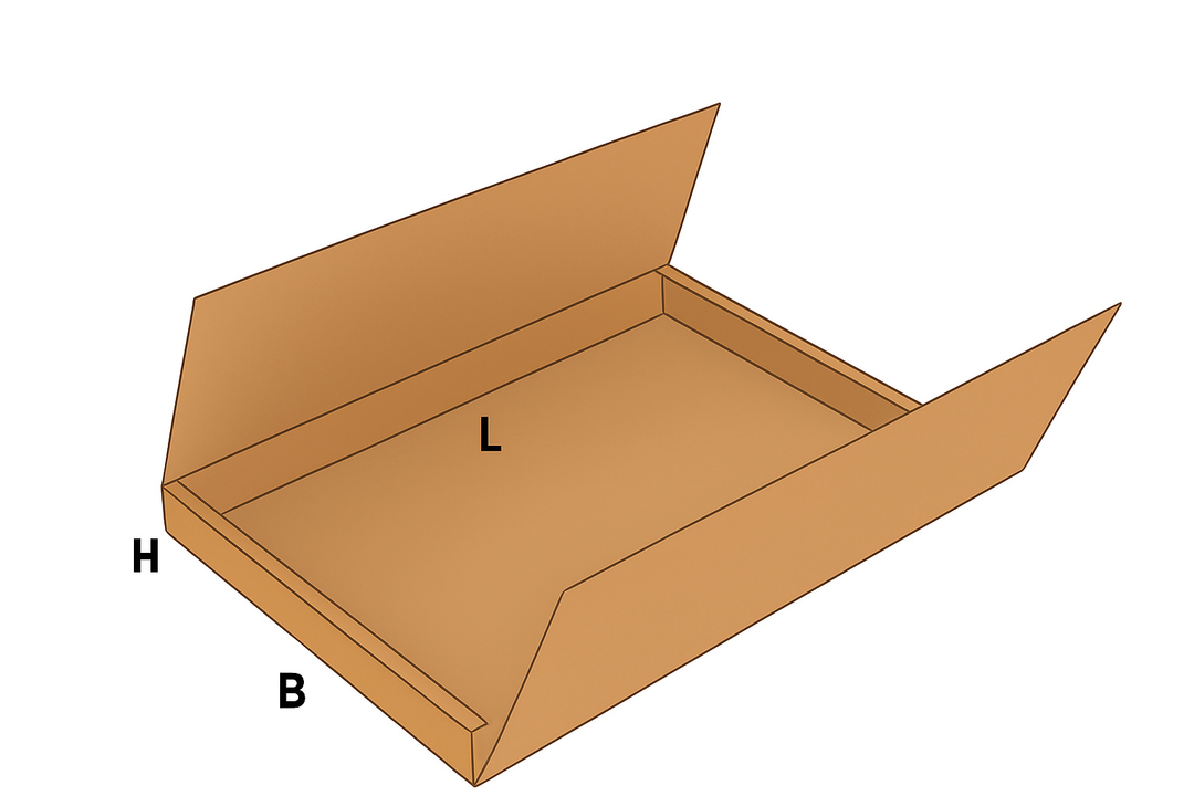 Custom cardboard folding box
