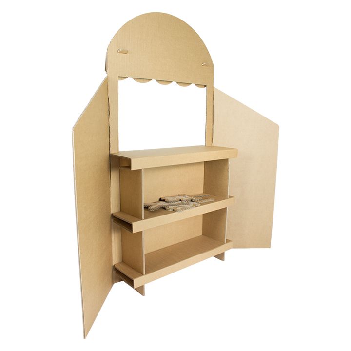 Puppentheater aus Pappe