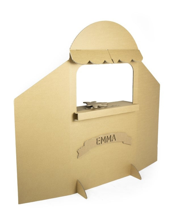 Puppentheater aus Pappe