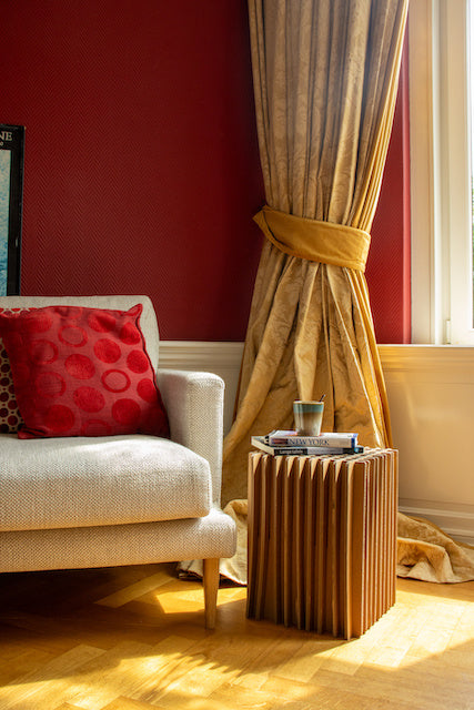 Beistelltisch aus Pappgitter