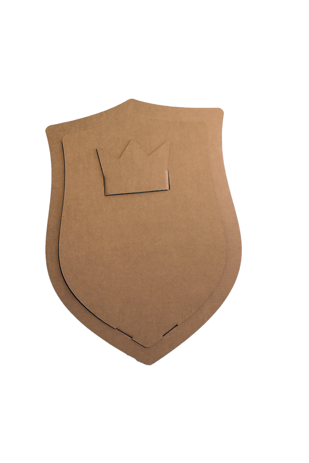 Ritterkostüm aus Pappe