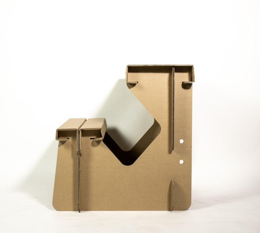 Zeichenbrett aus Karton