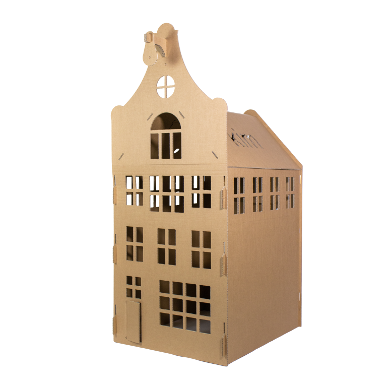 Grachtenhaus aus Pappe
