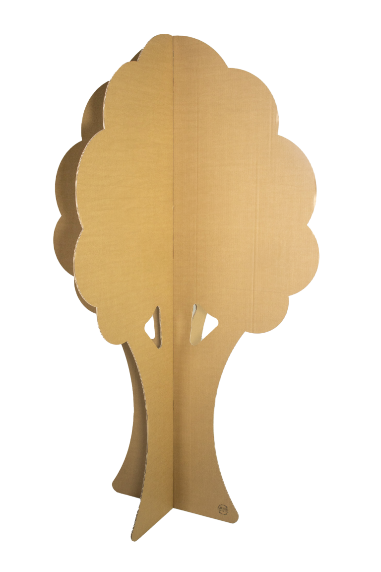 Kartonnen boom 190 cm
