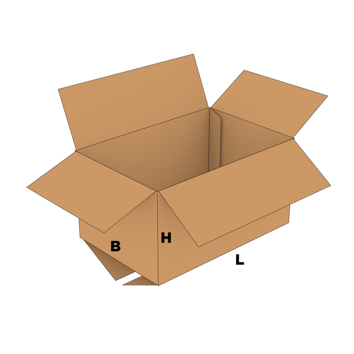 Custom cardboard folding box