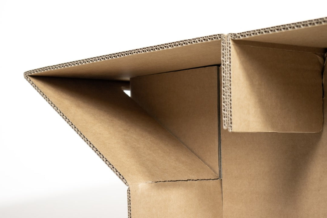 Kartonnen pop-up tafel