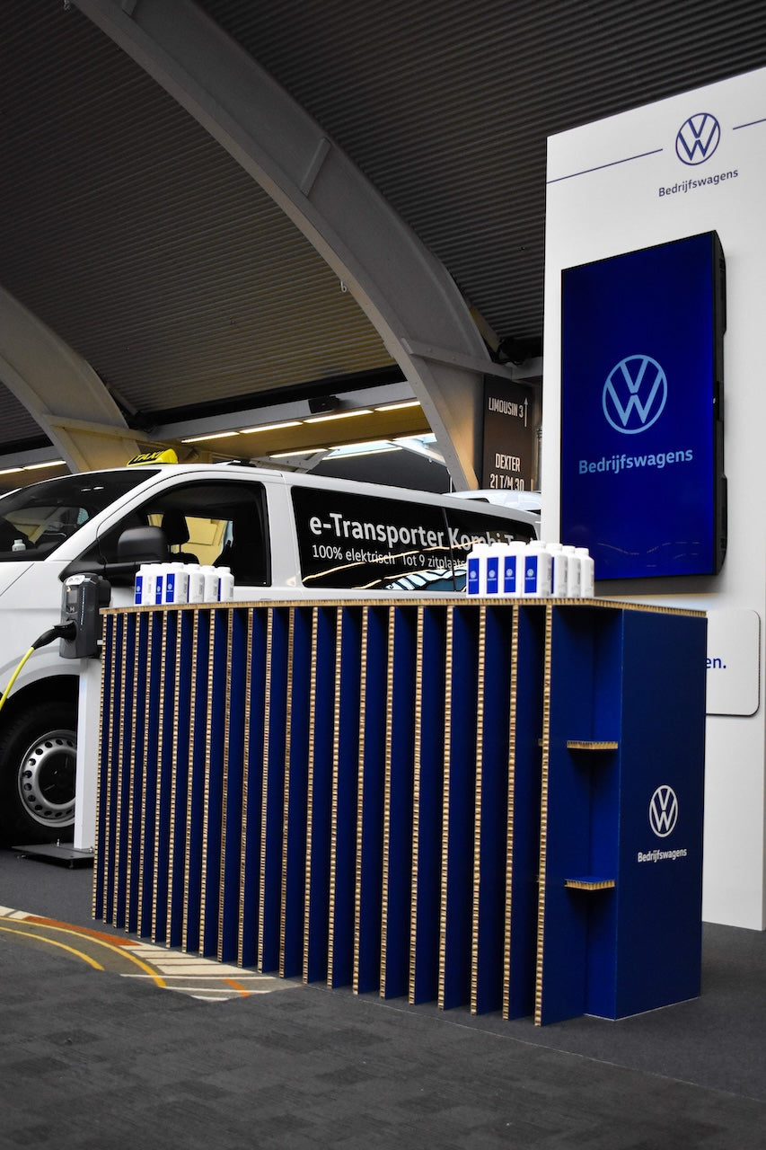 Beursstand voor Volkswagen Bedrijfswagens