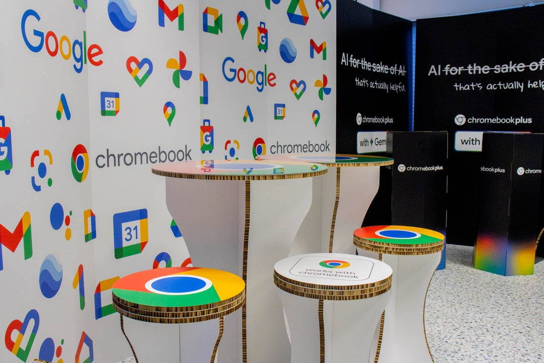 Modulaire setup voor Chromebook