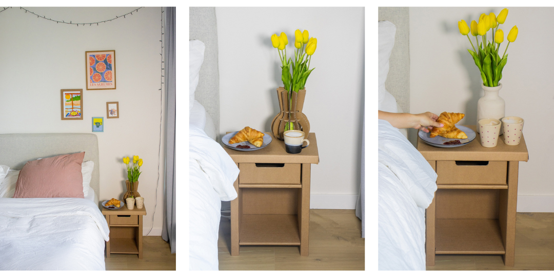 Een fleurige Moederdag met een kartonnen cadeautje!
